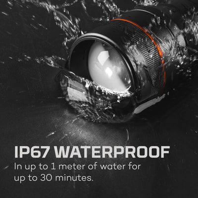 At Nebo Tools, we continually innovate so that we can offer the highest quality LED lighting products at the best price. The Newton™ 1500 lumen flashlight by NEBO is a powerful handheld flashlight with 4 light modes. The included mode selection dial makes it easy to switch between modes and the powerful LED in this flashlight can light up 182 meters.