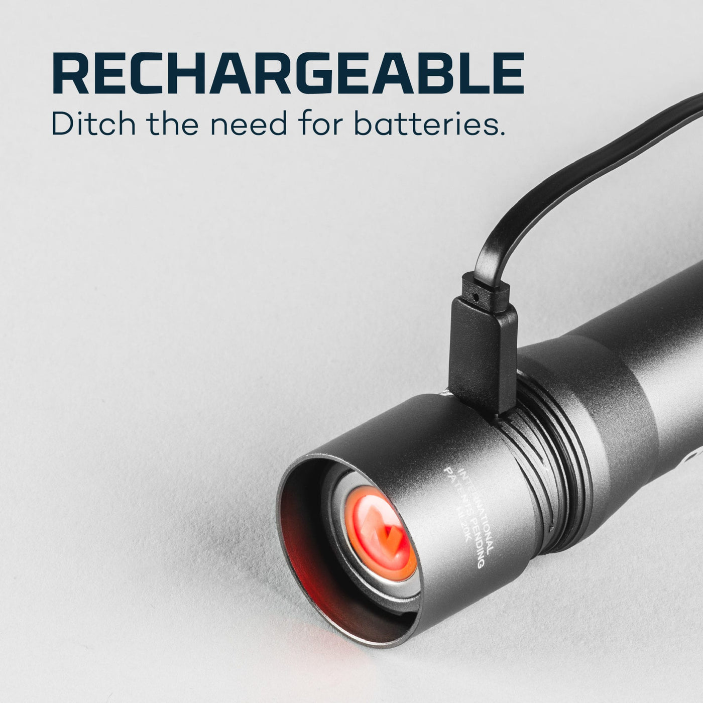 At Nebo Tools, we continually innovate so that we can offer the highest quality LED lighting products at the best price. The Davinci™ 1000 lumen rechargeable flashlight by NEBO is a powerful handheld flashlight with 4 light modes. The included mode selection dial makes it easy to switch between modes and the powerful LED in this flashlight can light up 299 meters. The included battery allows for up to 20 hours of operation in between charges.