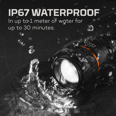 At Nebo Tools, we continually innovate so that we can offer the highest quality LED lighting products at the best price. The Davinci™ 1500 lumen rechargeable flashlight by NEBO is a powerful handheld flashlight with 4 light modes. The included mode selection dial makes it easy to switch between modes and the powerful LED in this flashlight can light up 240 meters. The included battery allows for up to 20 hours of operation in between charge.