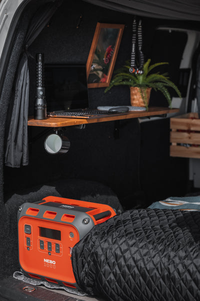 Davinci 8000 Ladattava käsivalaisin - Black Line