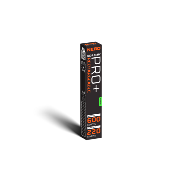 Big Larry Pro Plus  - Black I Ladattava taskulamppu