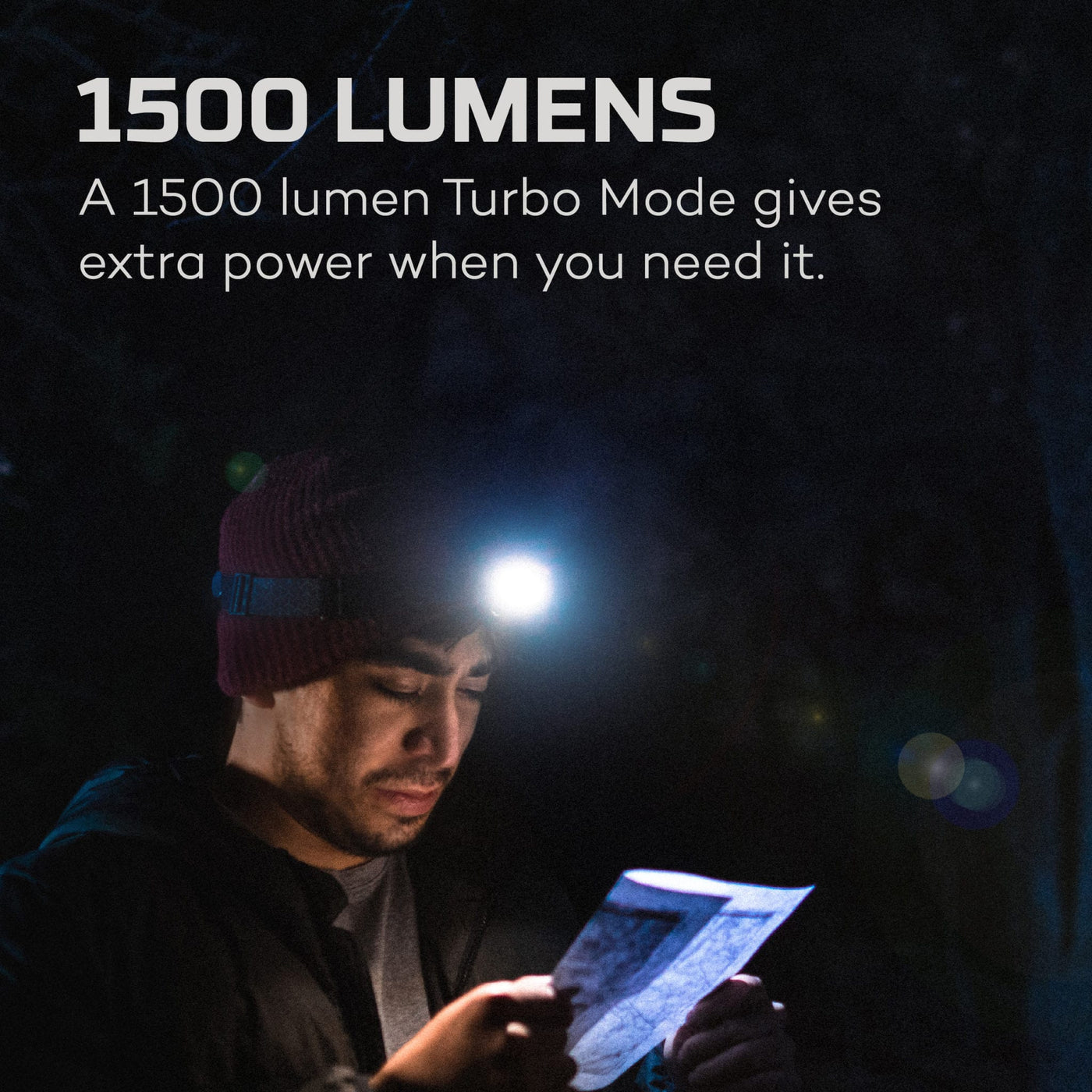 At Nebo Tools, we continually innovate so that we can offer the highest quality LED lighting products at the best price. The Einstein™ 1500 FLEX Headlamp by NEBO is a low-profile, compact 1500 lumen headlamp with 5 light modes featuring flex power. Use the included rechargeable battery or 2 batteries. Completely water resistant