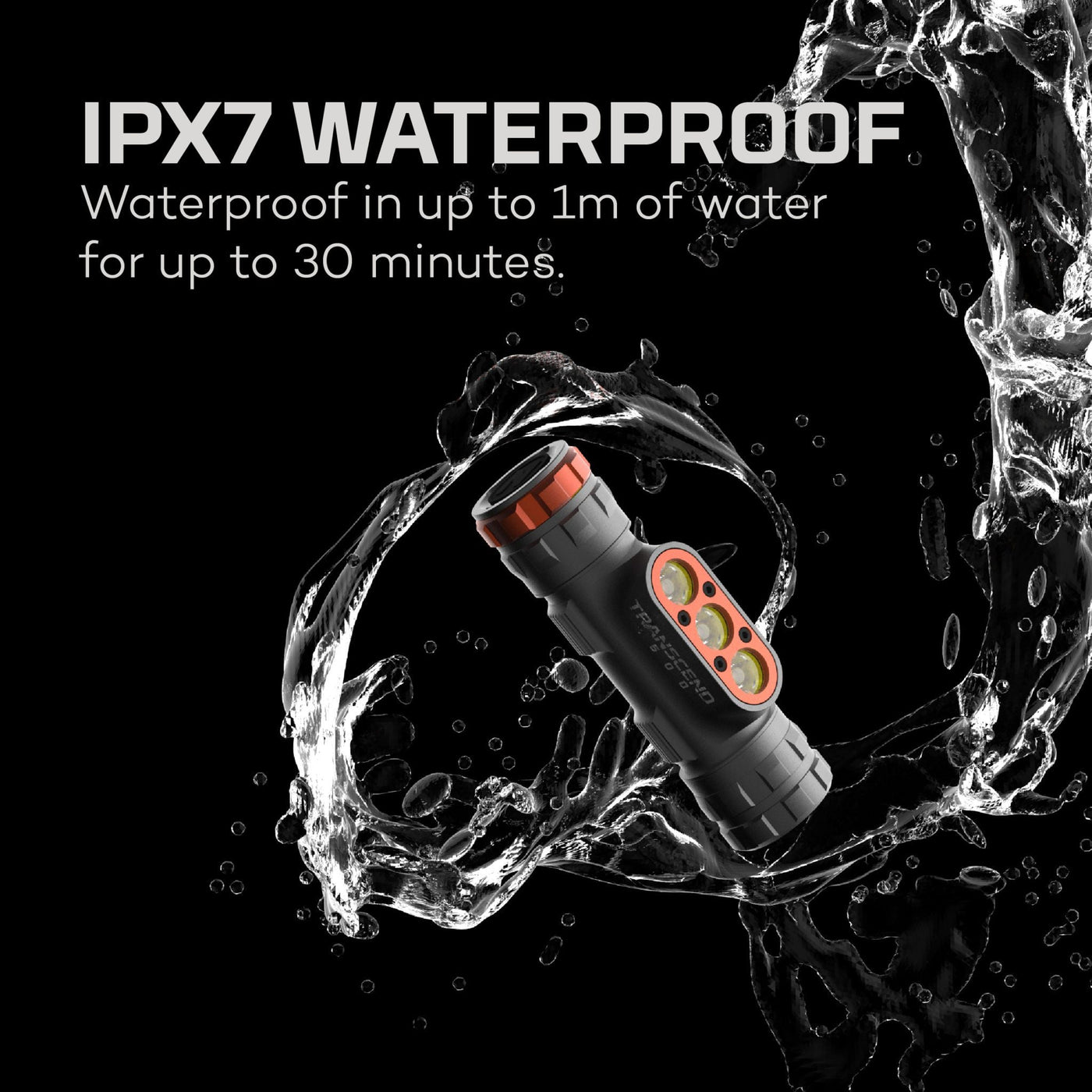 At Nebo Tools, we continually innovate so that we can offer the highest quality LED lighting products at the best price. The TRANSCEND 1500 is a powerful, USB-C rechargeable headlamp that features a 1,500 lumen Turbo Mode. The Mode Selector Dial and Smart Power Control enable the TRANSCEND 1500 to seamlessly transition through the different light modes.