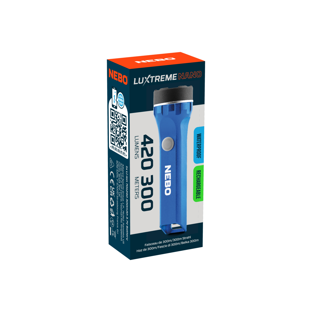 LUXTREME NANO POCKET LIGHT (BLUE)