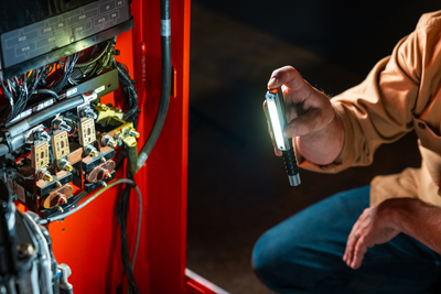 Lil Larry 500 Flex käsivalaisin - Black Line