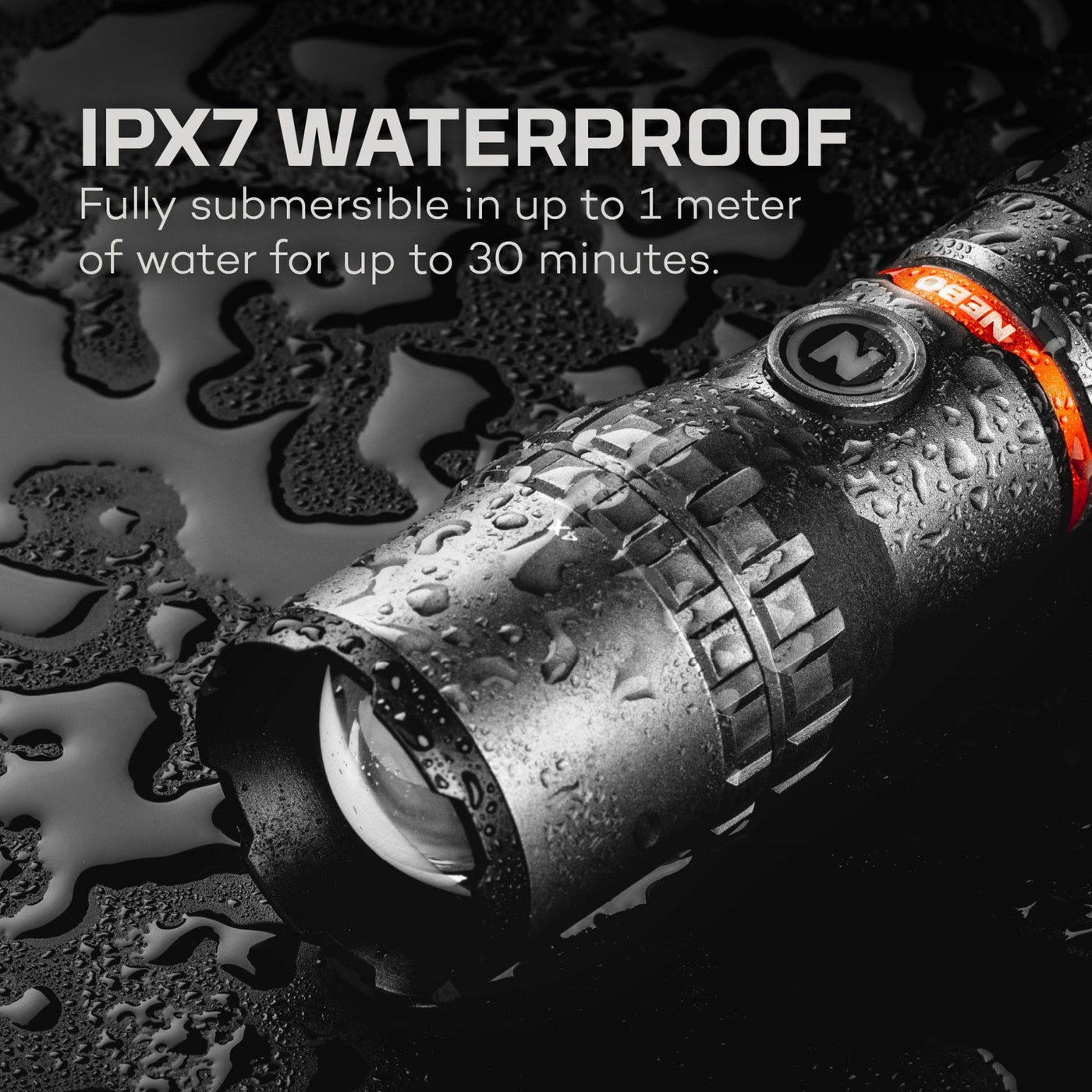 At Nebo Tools, we continually innovate so that we can offer the highest quality LED lighting products at the best price. Rechargeable, waterproof and versatile, the SLYDE KING 2K features a 2,000 lumen flashlight with 4x zoom, and a 500 lumen COB work light. Each light mode is dimmable with programmable memory. The 2K also has an ergonomic rubberised grip and powerful magnetic base.